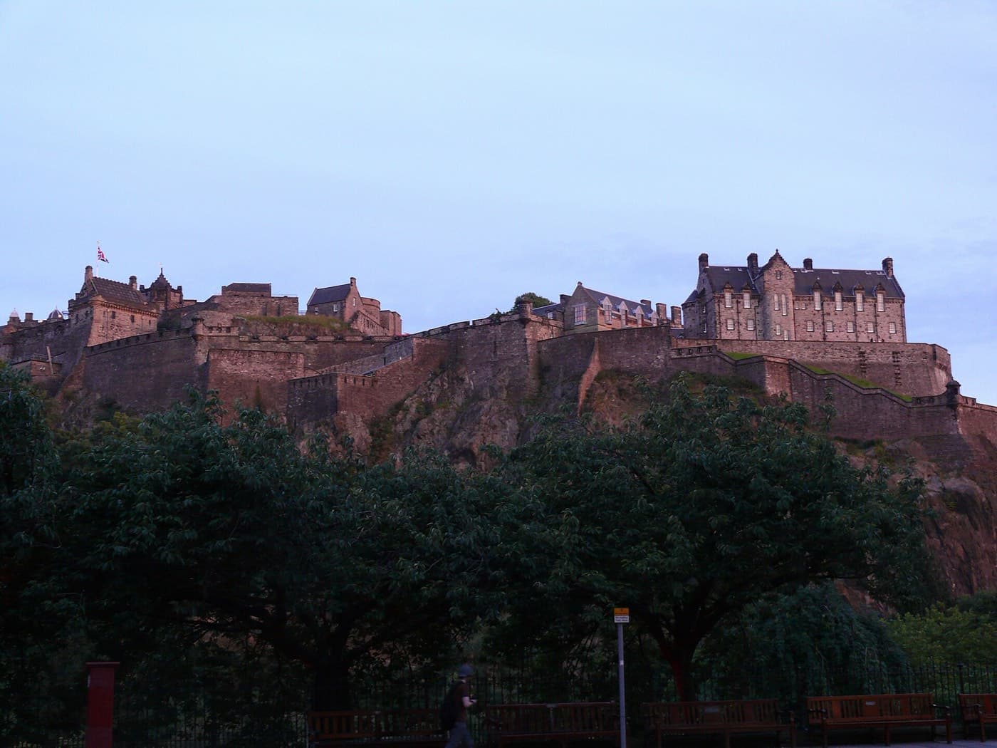 Edinburgh Castle, in the Edinburgh council area
