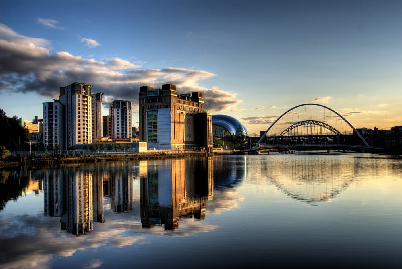 Newcastle Quayside, in the Newcastle upon Tyne council area