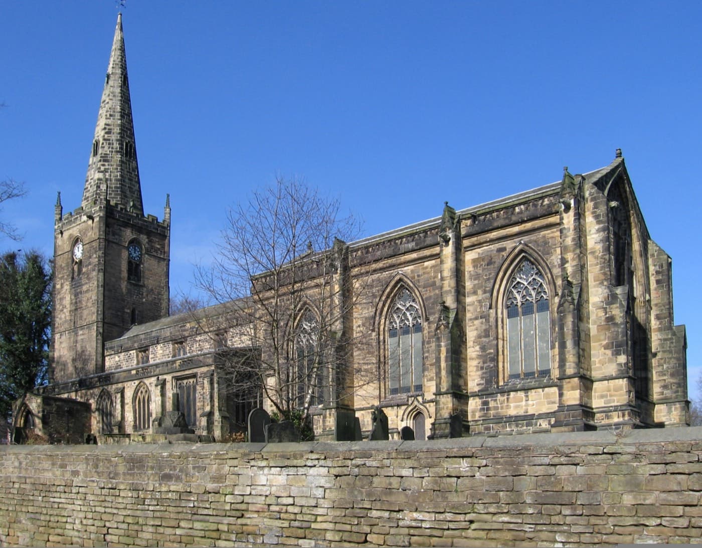 Dronfield, in the North East Derbyshire council area