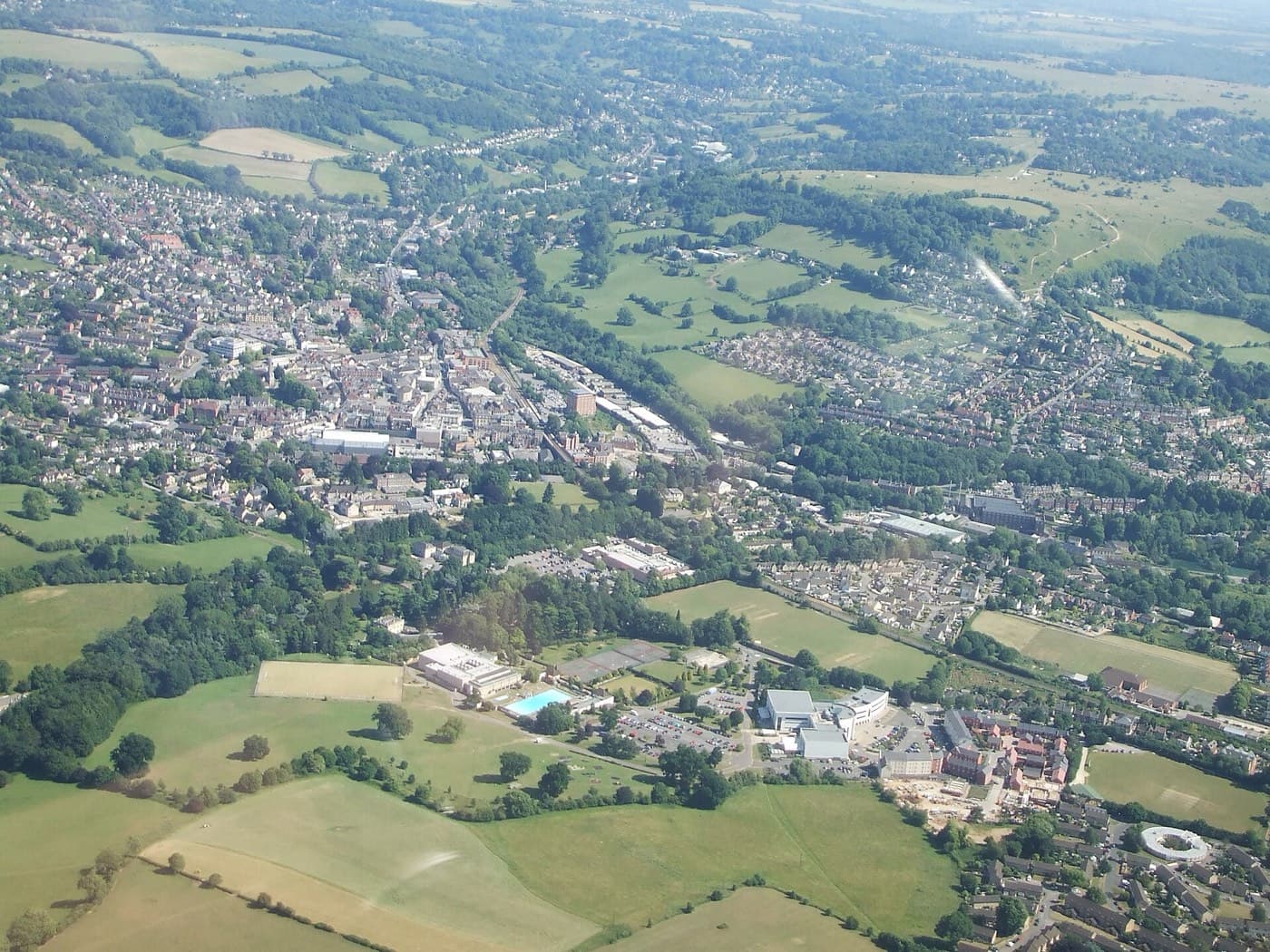 Stroud, in the Stroud council area