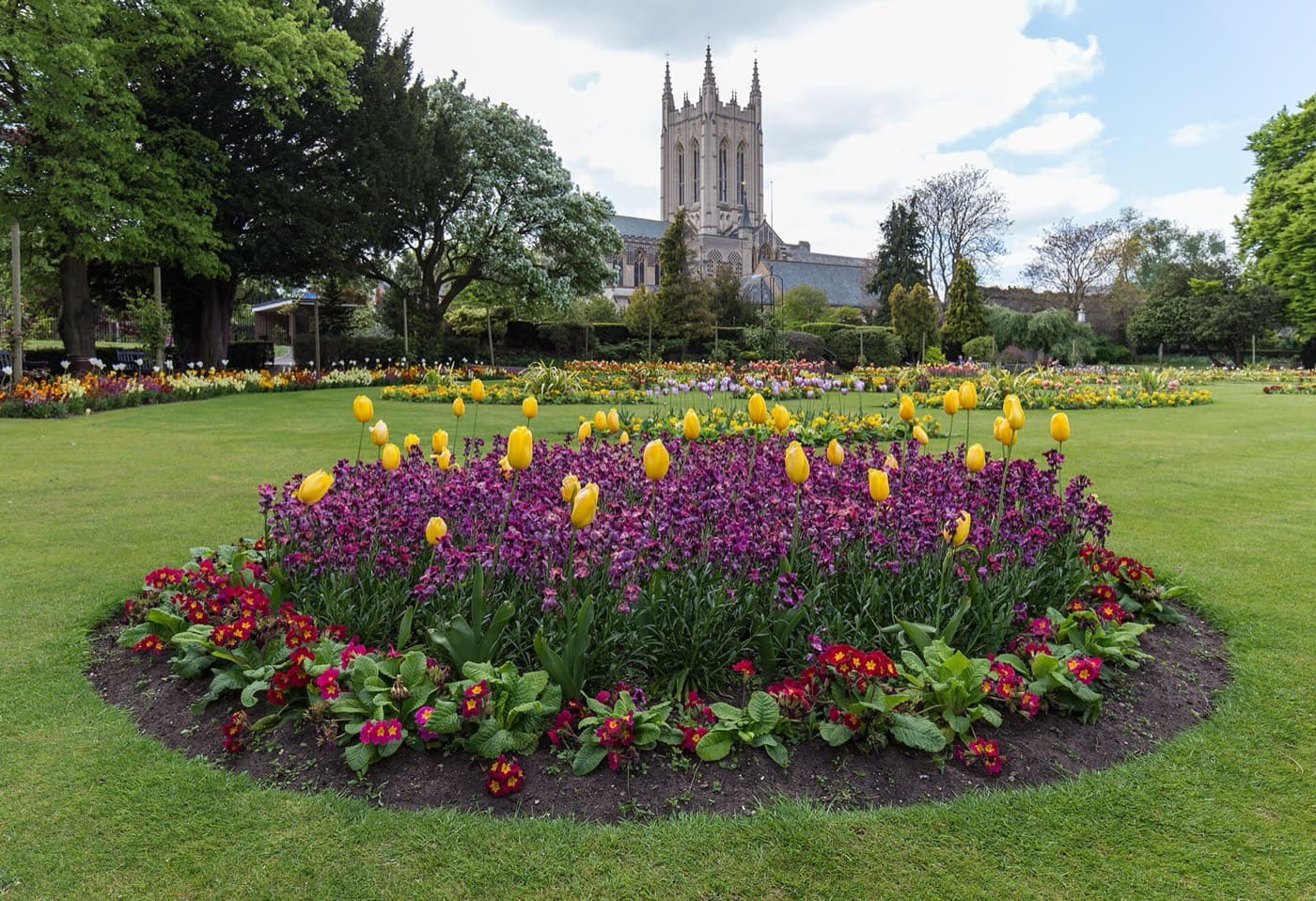 the Abbey Gardens, Bury St Edmunds, in the West Suffolk council area