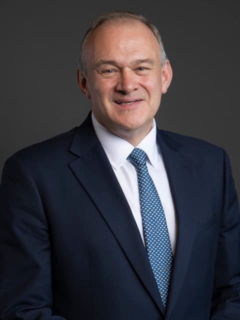 Sir Ed Davey — portrait