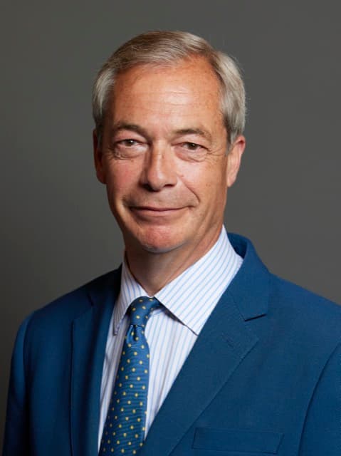 Nigel Farage — portrait