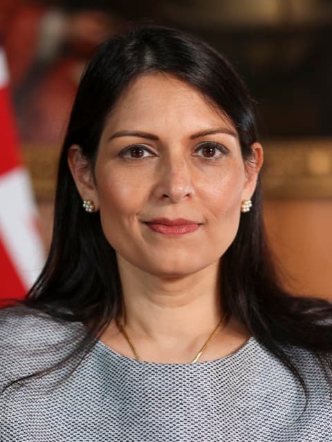Priti Patel — portrait