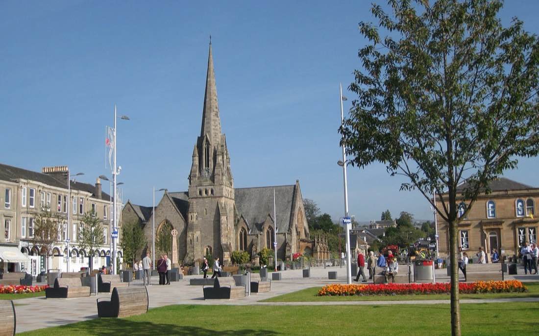 Helensburgh, in the Argyll, Bute and South Lochaber constituency
