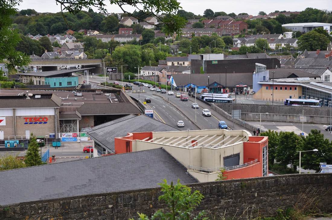 Bridgend, in the Bridgend constituency