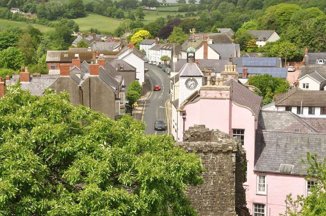 Laugharne, in the Caerfyrddin constituency