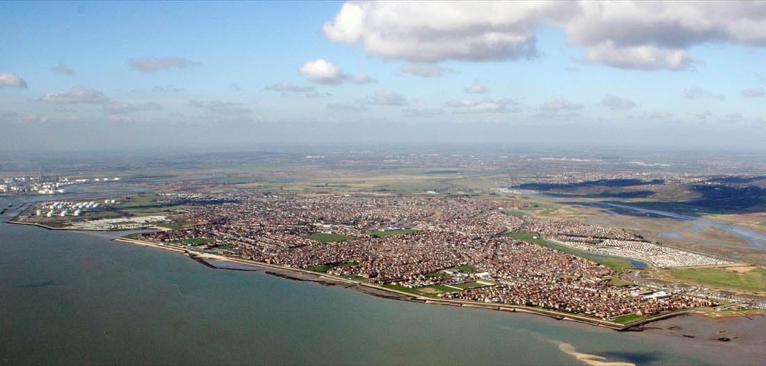 Canvey Island, in the Castle Point constituency