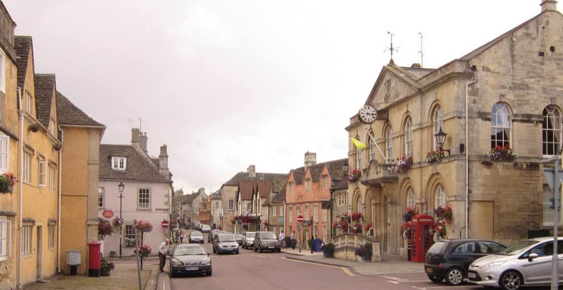 Corsham, in the Chippenham constituency