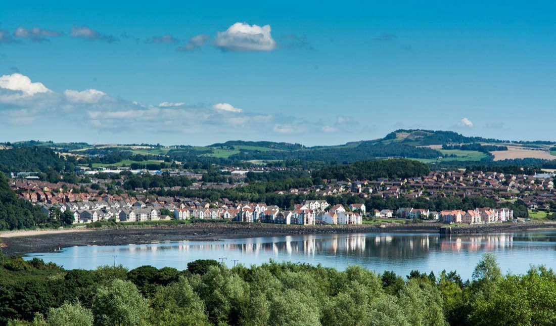 Dalgety Bay, in the Cowdenbeath and Kirkcaldy constituency