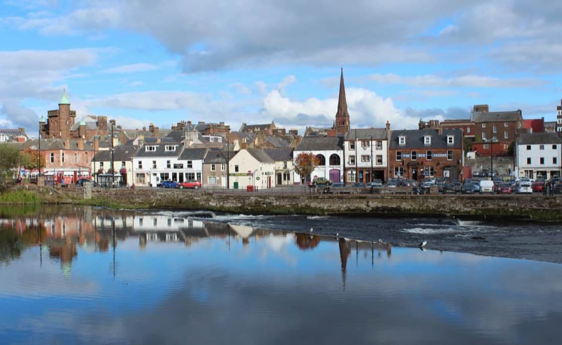 Dumfries, in the Dumfries and Galloway constituency