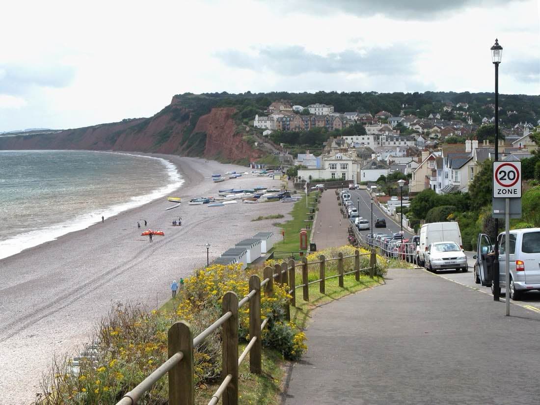 Budleigh Salterton, in the Exmouth and Exeter East constituency