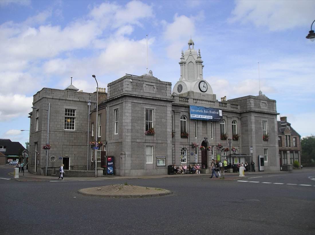Inverurie, in the Gordon and Buchan constituency