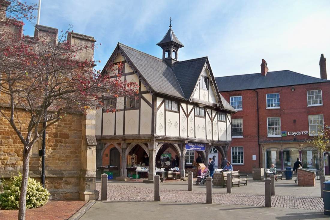 Market Harborough, in the Harborough, Oadby and Wigston constituency