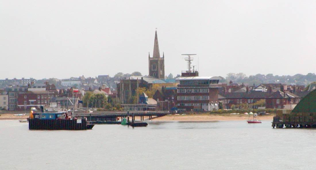 Harwich, in the Harwich and North Essex constituency