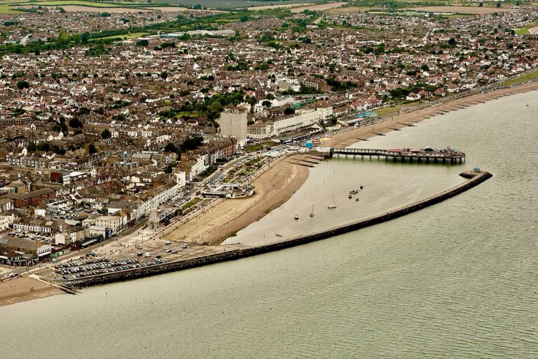 Herne Bay, in the Herne Bay and Sandwich constituency
