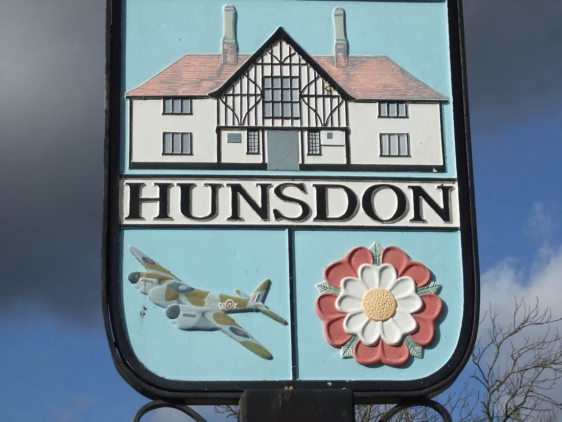 Hunsdon, in the Hertford and Stortford constituency