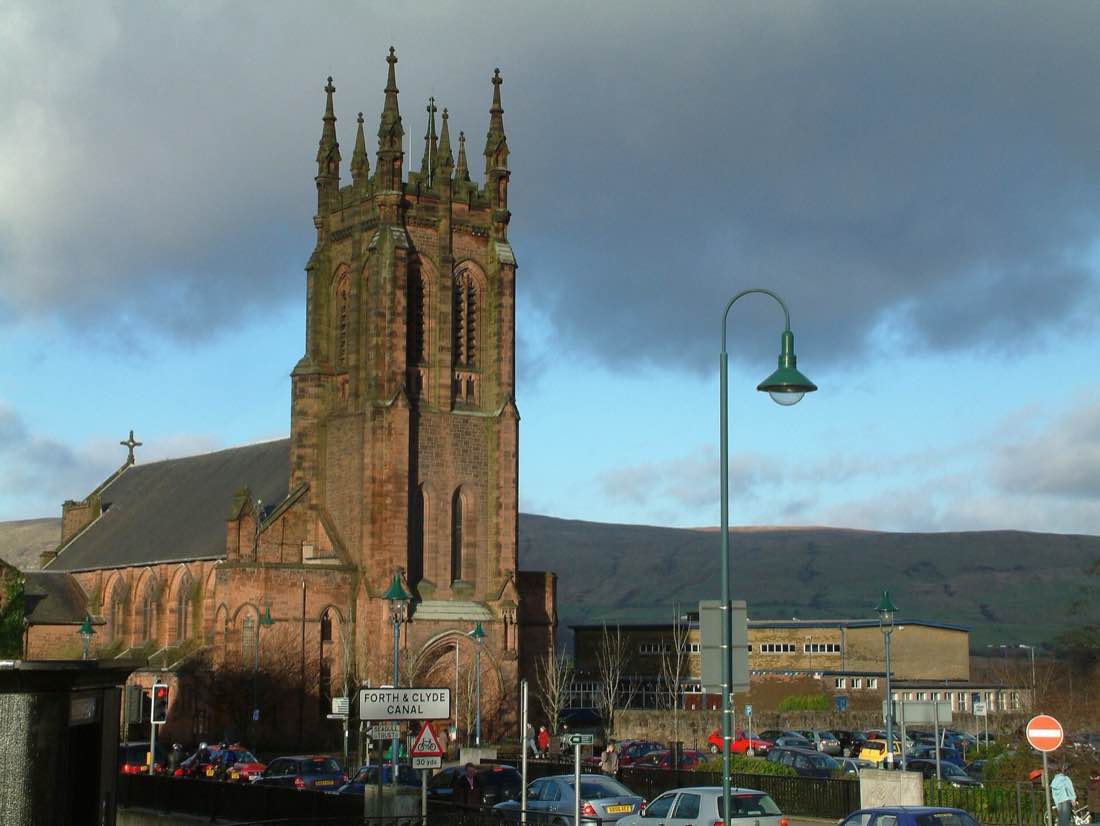 Kirkintilloch, in the Mid Dunbartonshire constituency