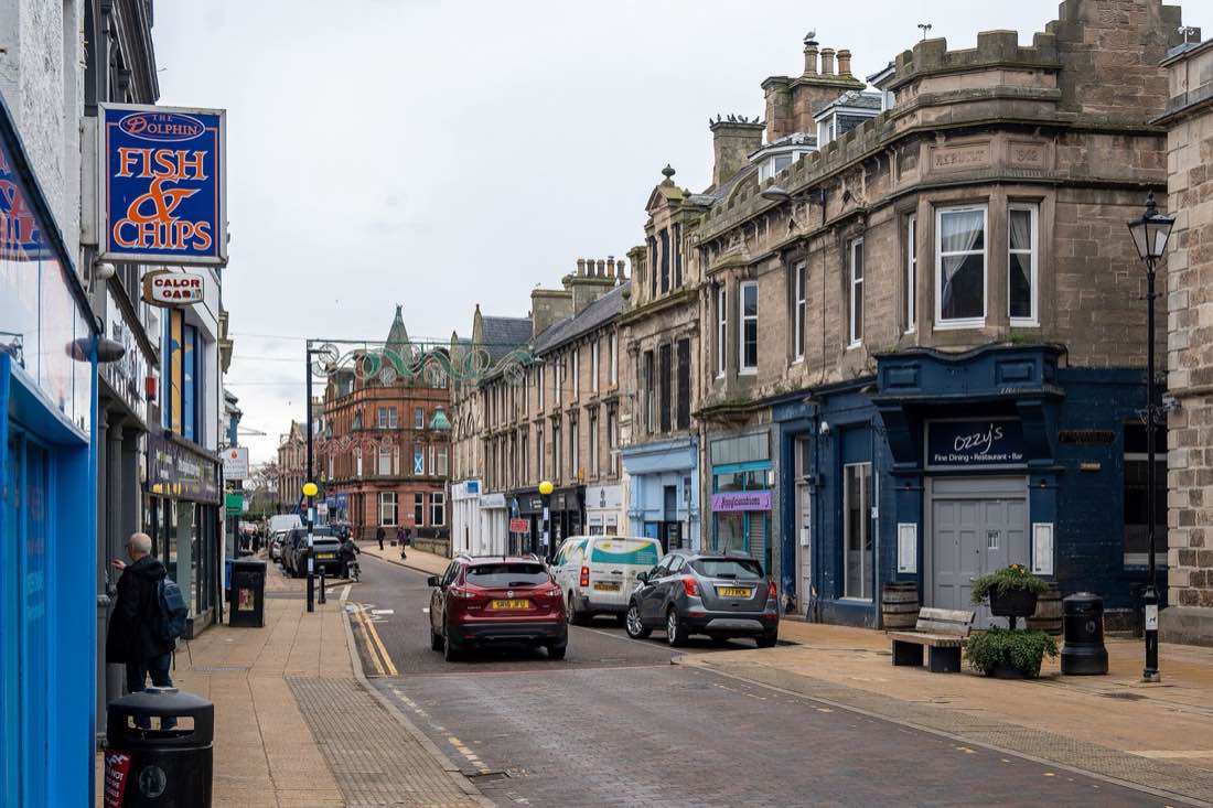 Nairn, in the Moray West, Nairn and Strathspey constituency