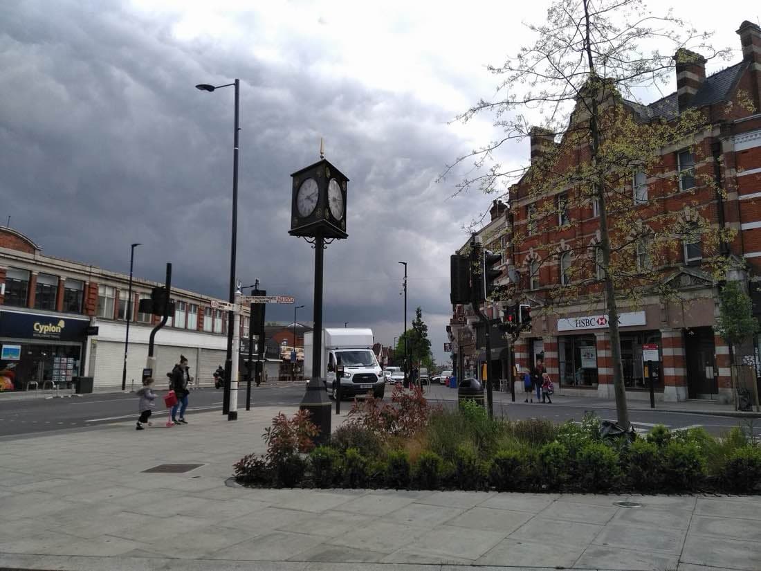 Palmers Green, in the Southgate and Wood Green constituency
