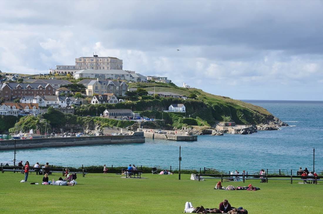 Newquay, in the St Austell and Newquay constituency
