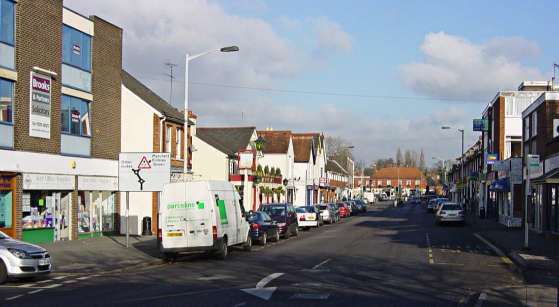 Frimley, in the Surrey Heath constituency
