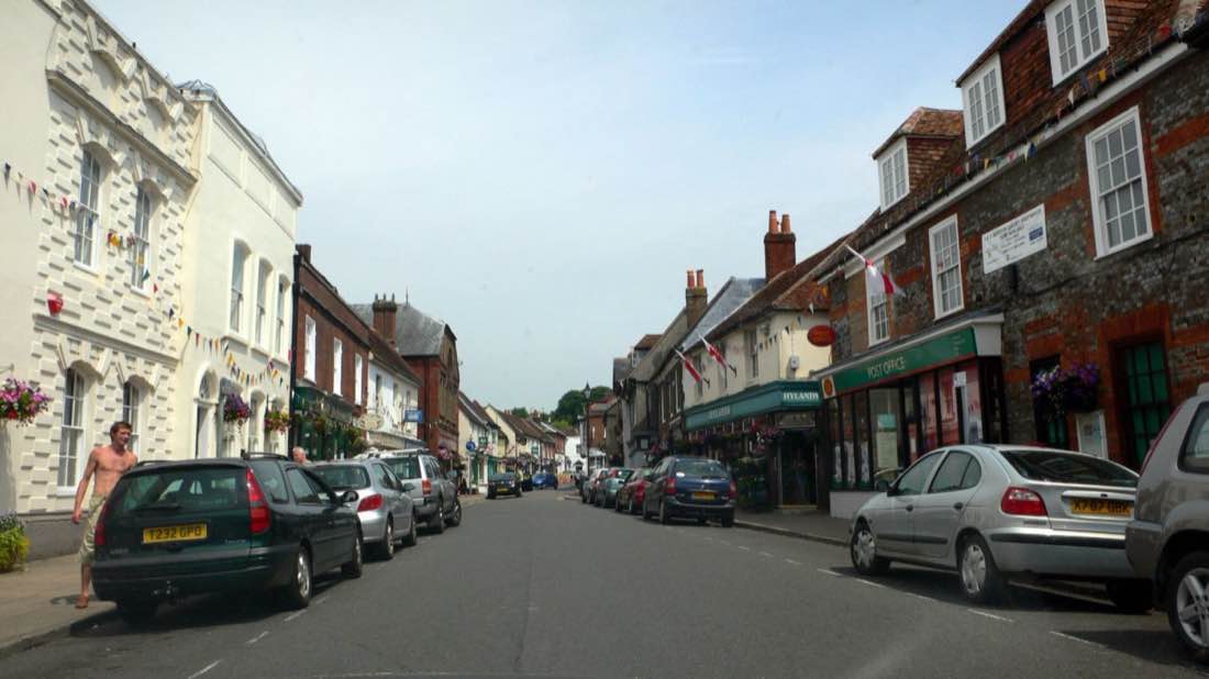 Bishop's Waltham, in the Winchester constituency