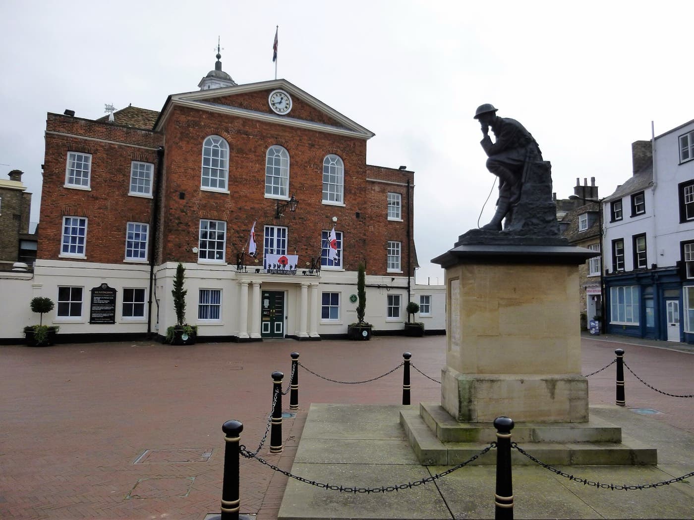 Huntingdon, in the Huntingdonshire council area