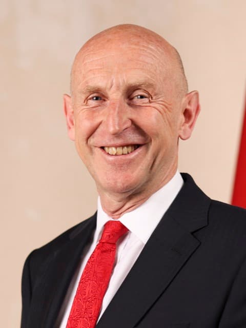John Healey — portrait