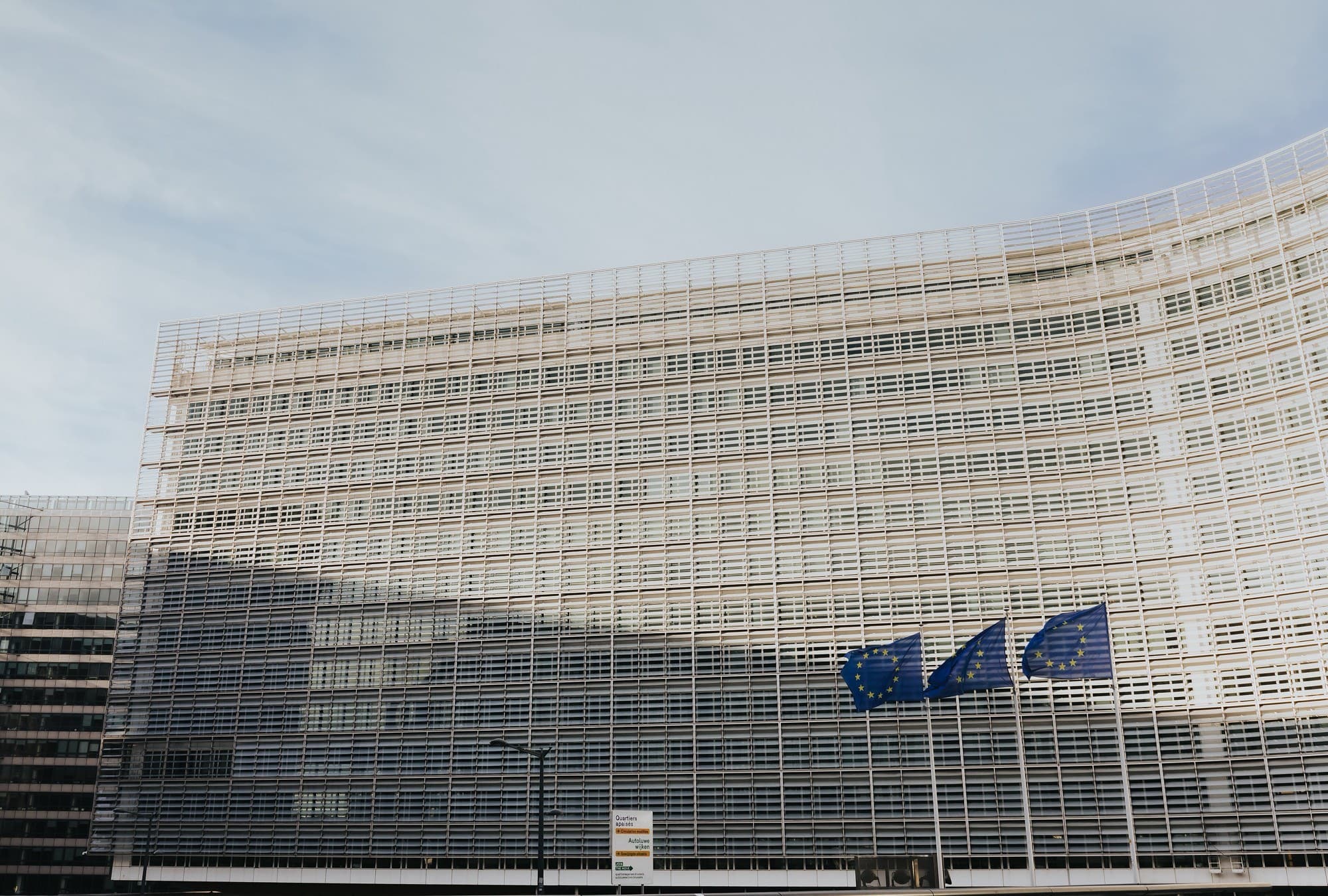 The Berlaymont building, seat of the European Commission