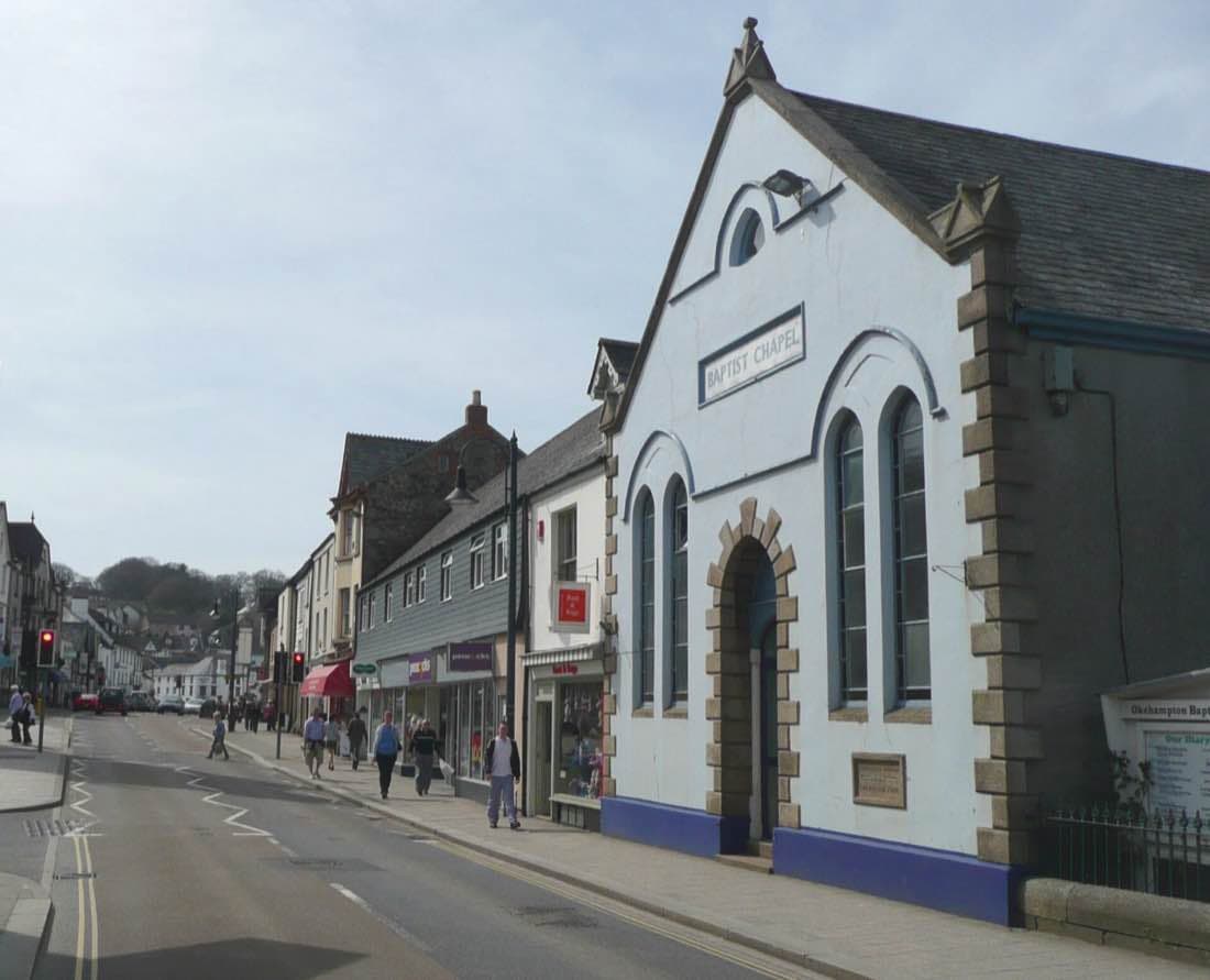 Okehampton, in the Central Devon constituency