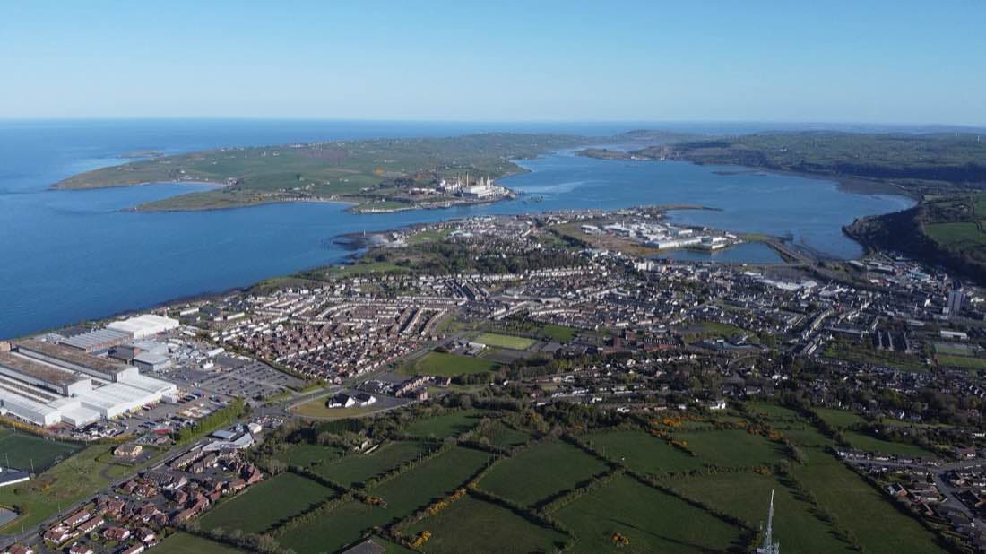 Larne, in the East Antrim constituency