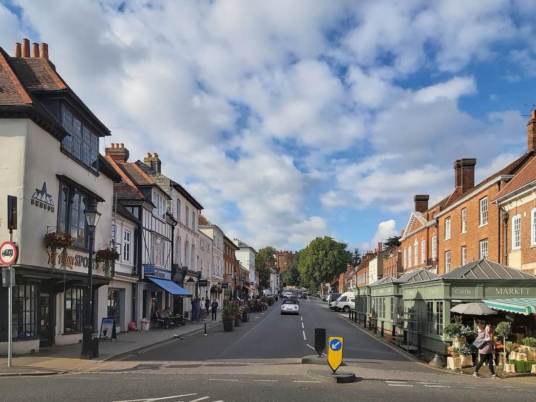 Farnham, in the Farnham and Bordon constituency