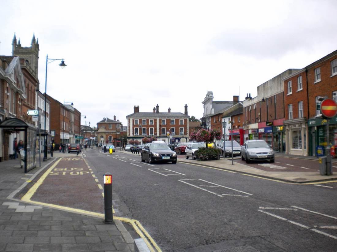 Dereham, in the Mid Norfolk constituency