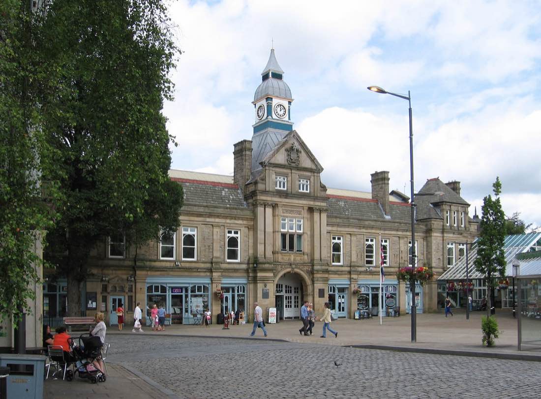 Darwen, in the Rossendale and Darwen constituency