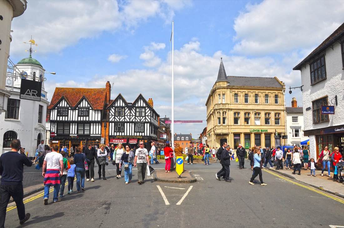 Stratford-upon-Avon, in the Stratford-on-Avon constituency