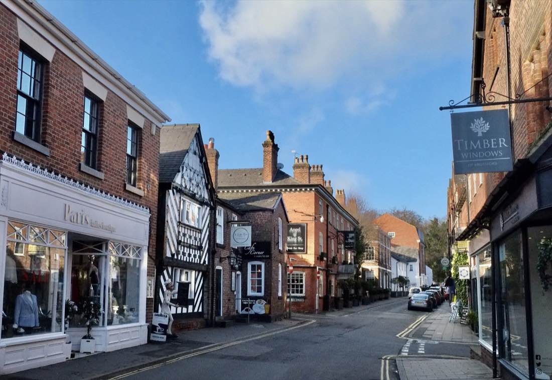 Knutsford, in the Tatton constituency