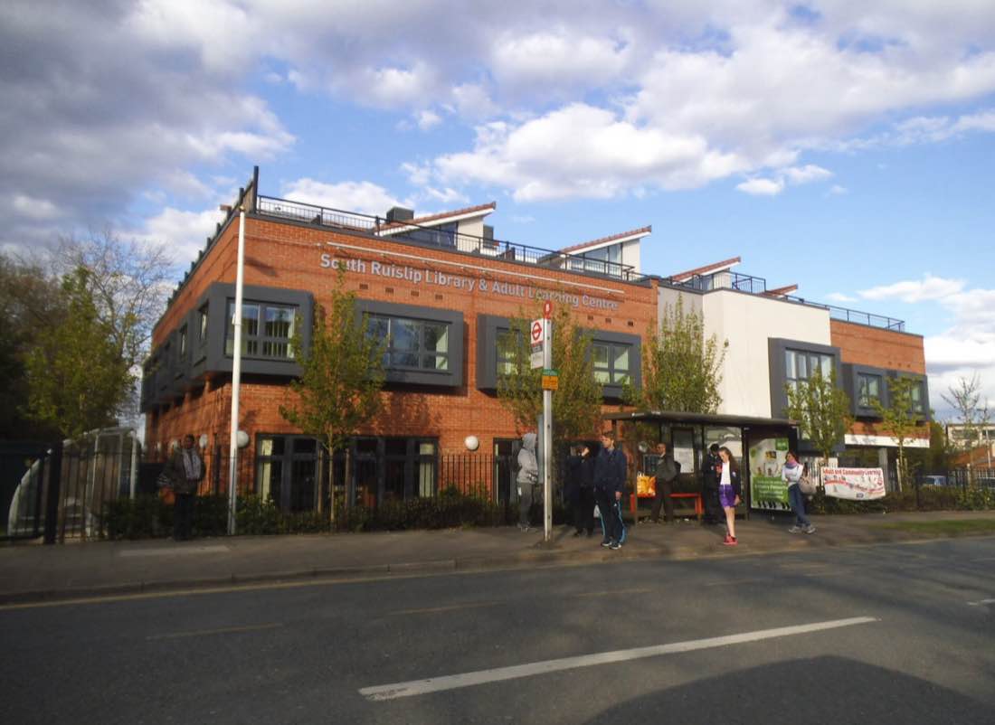 South Ruislip, in the Uxbridge and South Ruislip constituency