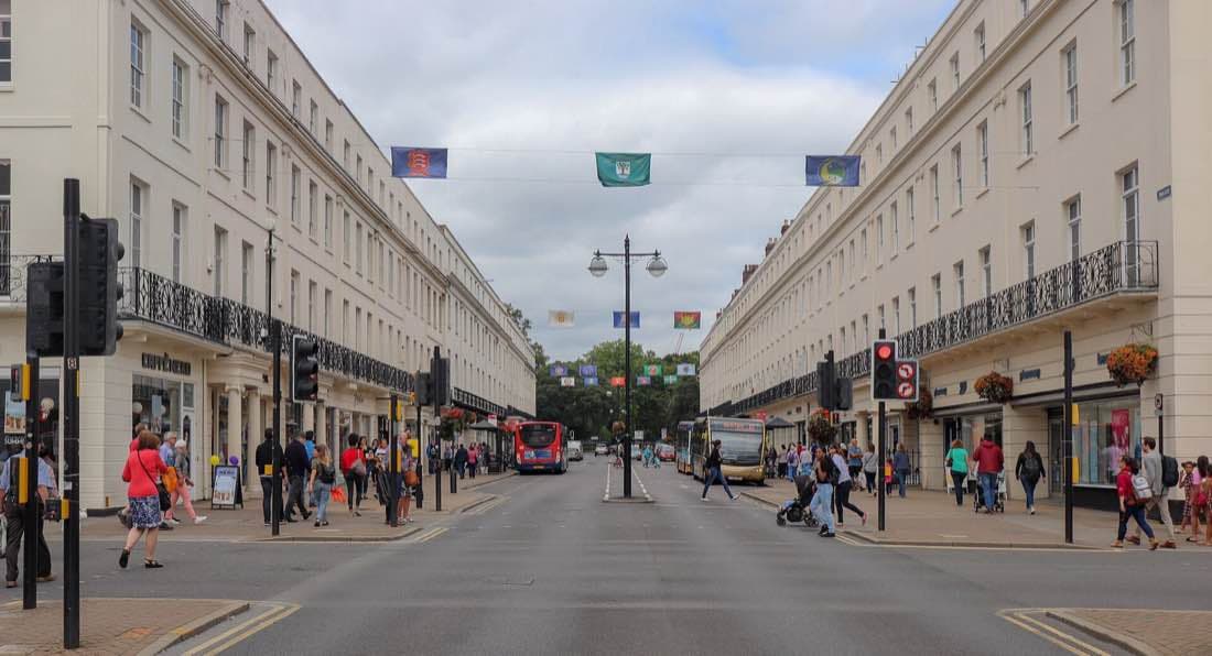 Leamington Spa, in the Warwick and Leamington constituency